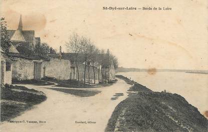 / CPA FRANCE 41 "Saint Dyé sur Loire, bords de la Loire"