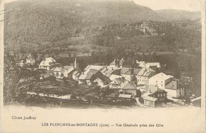 / CPA FRANCE 39 "Les Planches en Montagne, vue générale prise des Gîts"