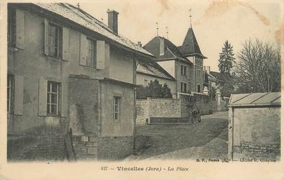/ CPA FRANCE 39 "Vincelles, la place"