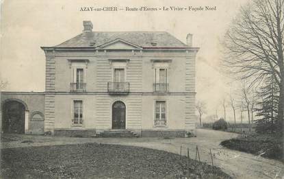 / CPA FRANCE 39 "Azay sur Cher, route d'Esvres, le Vivier"