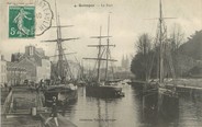 29 Finistere / CPA FRANCE 29 "Quimper, le port"