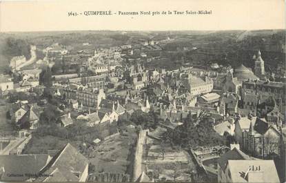 / CPA FRANCE 29 "Quimperlé, panorama Nord pris de la Tour Saint Michel"