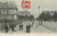 76 Seine Maritime / CPA FRANCE 76 "Le Havre, boulevard de Strasbourg"