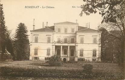 CPA FRANCE 71  "Romenay, le chateau"