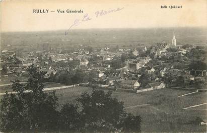 CPA FRANCE 71  "Rully, vue générale"