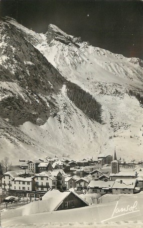 / CPSM FRANCE 73 "Pragnolan La Vanoise, vue générale et le remonte pente"