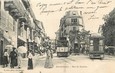 / CPA FRANCE 73 "Aix Les Bains, rue de Genève"  / TRAMWAY