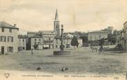 63 Puy De DÔme CPA FRANCE 63 "Pontgibaud, La Grande Place"