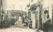 13 Bouch Du Rhone CPA FRANCE 13  "Alleins, rue de l'Horloge, boucherie"