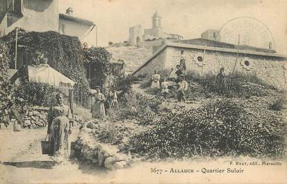 CPA FRANCE 13  "Allauch, quartier Suloir"