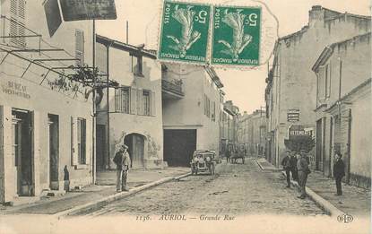 CPA FRANCE 13  "Auriol, la grande rue"