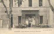 13 Bouch Du Rhone CPA FRANCE 13  "Aubagne, Cours Beaumont, Café le cercle de l'Harmonie'"