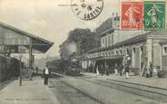 72 Sarthe CPA FRANCE 72 "Sablé, la Gare" / TRAIN