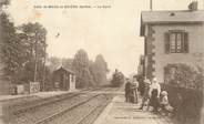 72 Sarthe CPA FRANCE 72 "Saint Mars la Brière, la Gare" / TRAIN