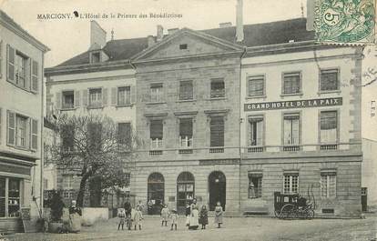 CPA FRANCE 71  "Marcigny, Hotel de la Prieure des Bénédictines"