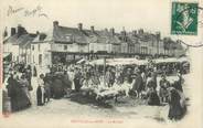 45 Loiret CPA FRANCE 45 "Neuville aux Bois, le marché"