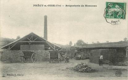 CPA FRANCE 60 "Précy sur Oise, briqueterie de Monceau"