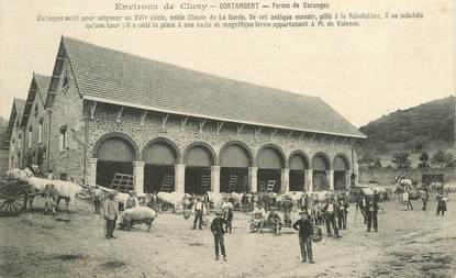 CPA FRANCE 71 "Env. de Cluny, Cortambert, Ferme de Varanges"