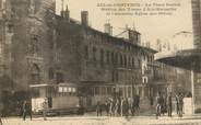 13 Bouch Du Rhone CPA FRANCE 13 "Aix en Provence, la Place Forbin" / TRAMWAY