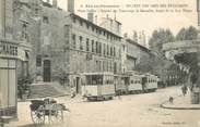 13 Bouch Du Rhone CPA FRANCE   13 "Aix en Provence, Place Forbin" / Station des Tramways"