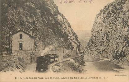 / CPA FRANCE 06 "Gorges du Var, la Mescla"