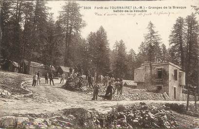 / CPA FRANCE 06 "Forêt de Tournairet, granges de la Brasque"