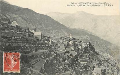 / CPA FRANCE 06 " Venanson, vue générale"