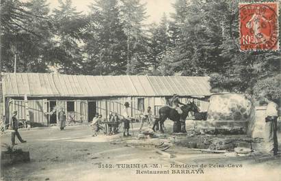 / CPA FRANCE 06 "Turini, restaurant Barraya"