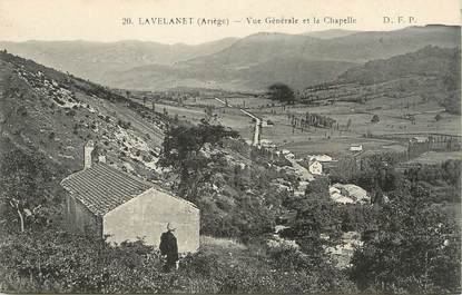 / CPA FRANCE FRANCE 09 "Lavelanet, vue générale et la chapelle"