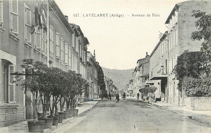 / CPA FRANCE FRANCE 09 "Lavelanet, av de Foix"