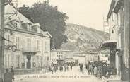 09 Ariege / CPA FRANCE FRANCE 09 "Lavelanet, hôtel de ville et place de la Révolution"