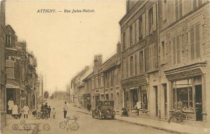 / CPA FRANCE 07 "Attigny, rue Jules Noizet"