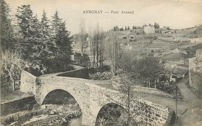 / CPA FRANCE 07 "Annonay, pont Arnaud"