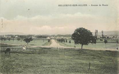 / CPA FRANCE 03 "Bellerives sur Allier, av de Russie"