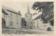 23 Creuse / CPA FRANCE 23 "Clocher de l'église de Dontreix"