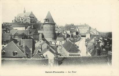 CPA FRANCE 89 "Saint Florentin, la Tour"