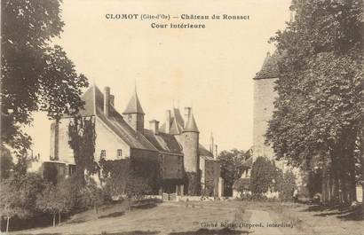 / CPA FRANCE 21 "Clomont, château du Rousset"