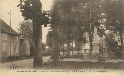 / CPA FRANCE 21 "Franxault, la place "