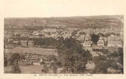 / CPA FRANCE 19 "Brive, vue générale" / GARE