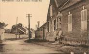 60 Oise / CPA FRANCE 60 "Wavignies, café du centre"