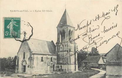 / CPA FRANCE 80 "Namps au val, l'église"