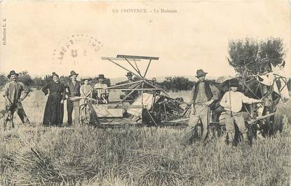 CPA FRANCE 13 "En Provence, la Moisson"