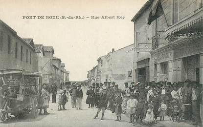 CPA FRANCE 13 "Port de Bouc, rue Albert Rey"