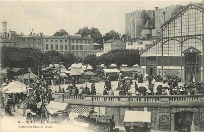 CPA FRANCE 79 "Niort, le Marché"