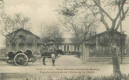 CPA FRANCE 13 "Salon, Usine de la Crau"