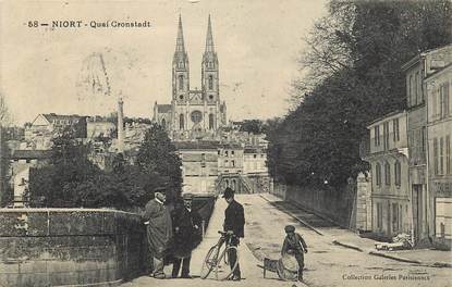 CPA FRANCE 79 "Niort, Quai Cronstadt"