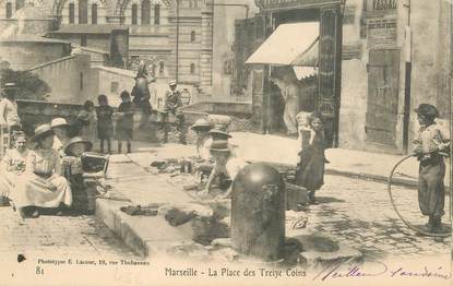 CPA FRANCE 13 "Marseille, la Place des Treize coins"