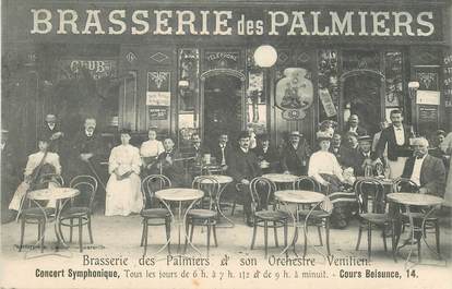 CPA FRANCE 13 "Marseille, la Brasserie des Palmiers et son orchestre vénitien"