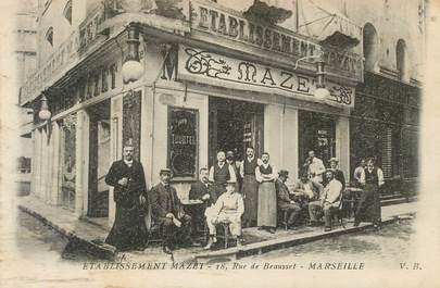 CPA FRANCE 13 "Marseille, Etablissement Mazet, rue de Beausset"