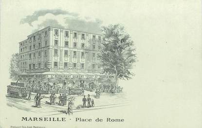 CPA FRANCE 13 "Marseille, Place de Rome"